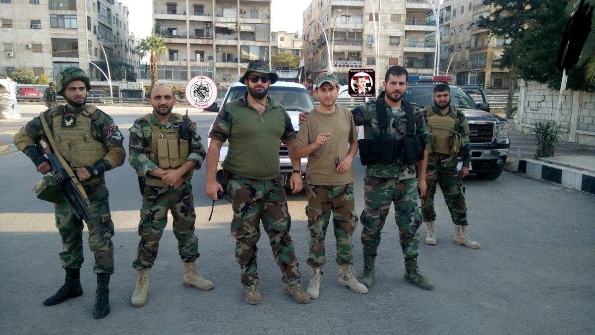 The Desert Hawks Brigade's fighters are in Aleppo