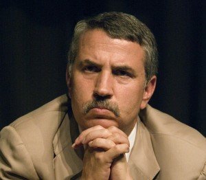 New York Times columnist Thomas L. Friedman.