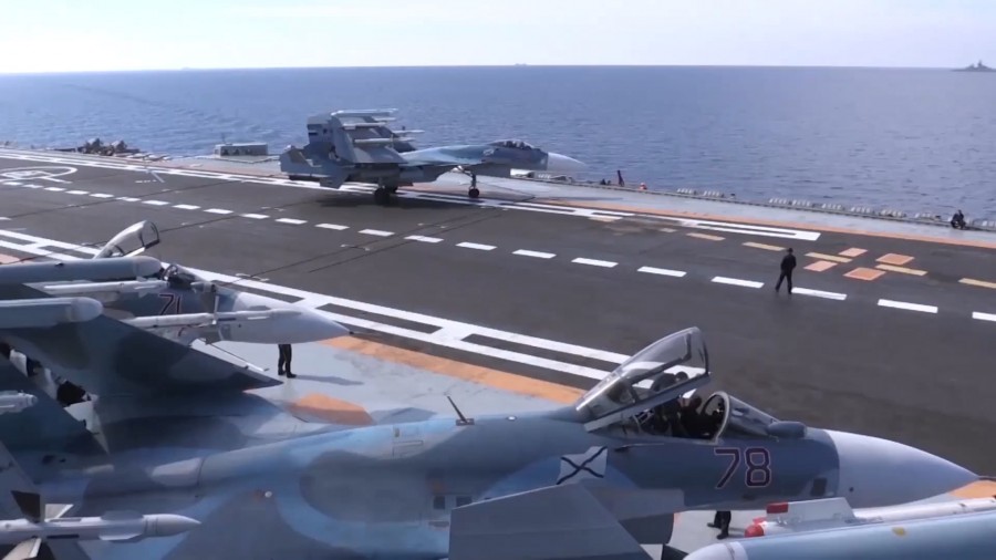 Admiral Kuznetsov's Aircraft Wing during Syrian Operation (Photo & Video)