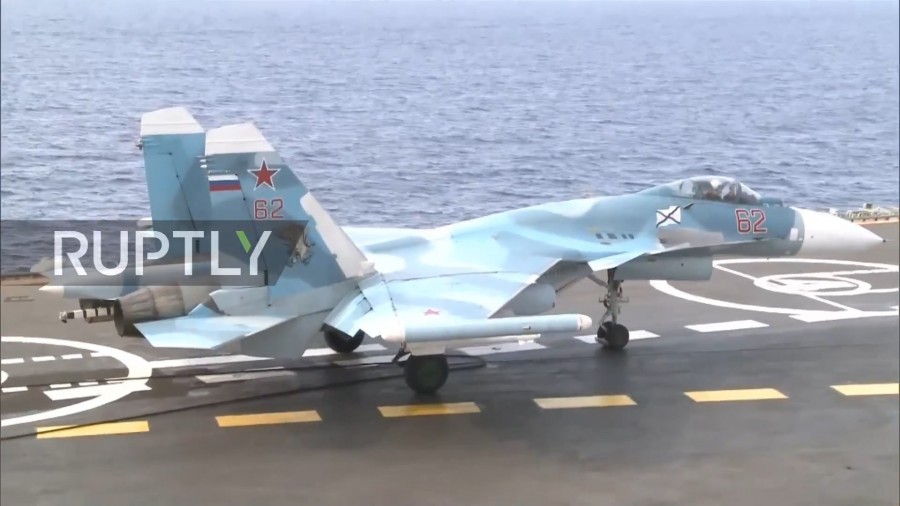 Admiral Kuznetsov's Aircraft Wing during Syrian Operation (Photo & Video)
