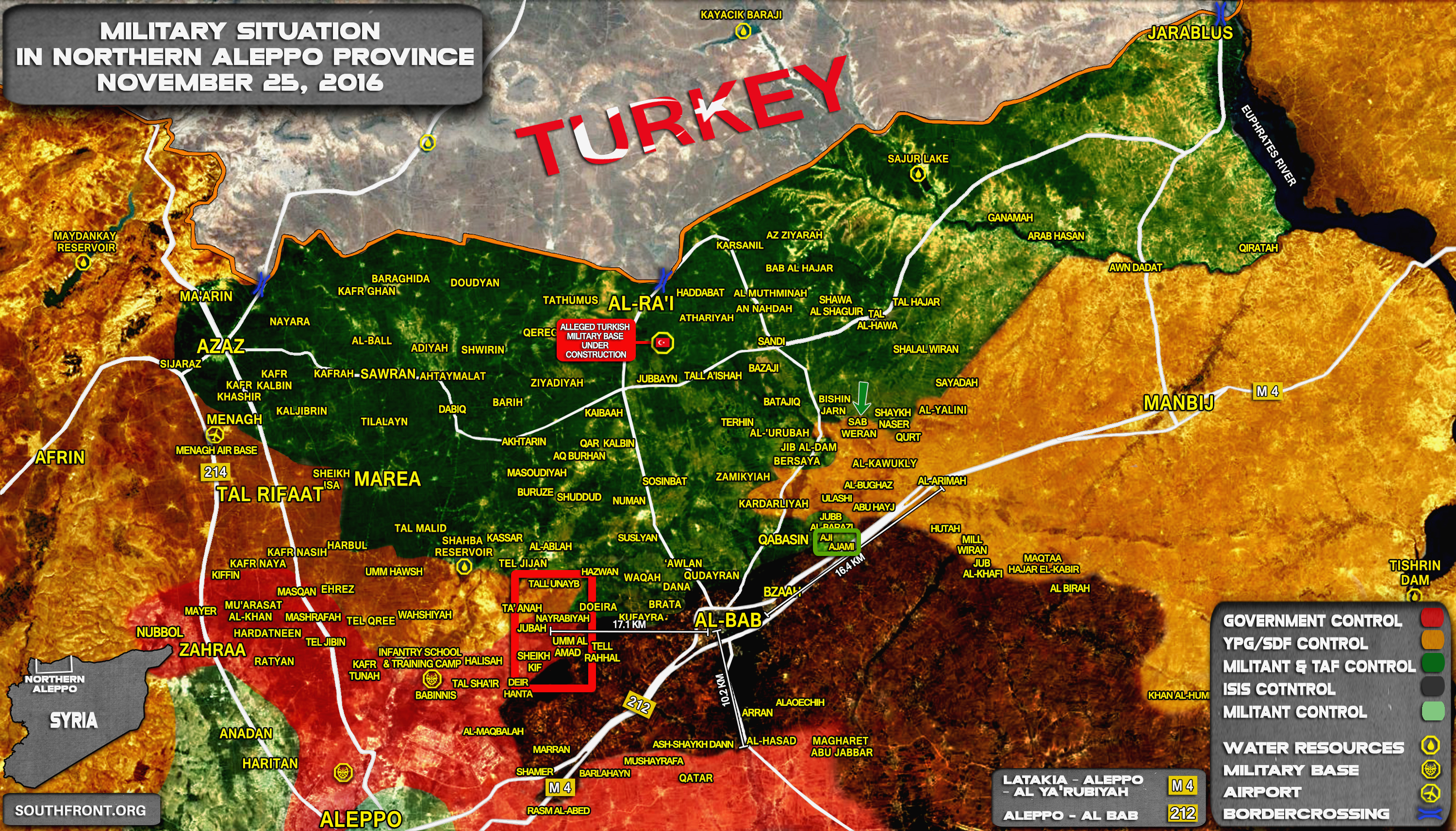 Turkey-led Forces Advance against Kurdish YPG, Seize 2 Villages in Aleppo Province
