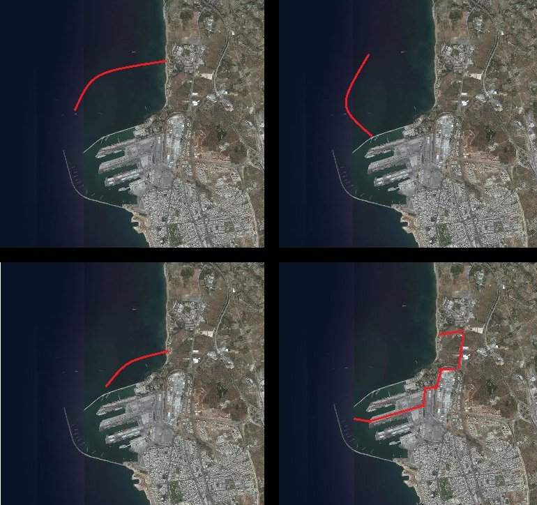 Some examples of how Tartus Russian Navy base may be expanded. Pic by @syrianmilitary/Twitter
