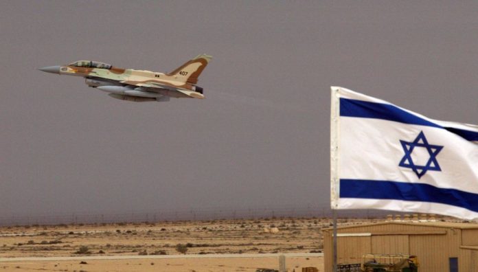 Israeli Jet Carries Out Air Strike near Damascus
