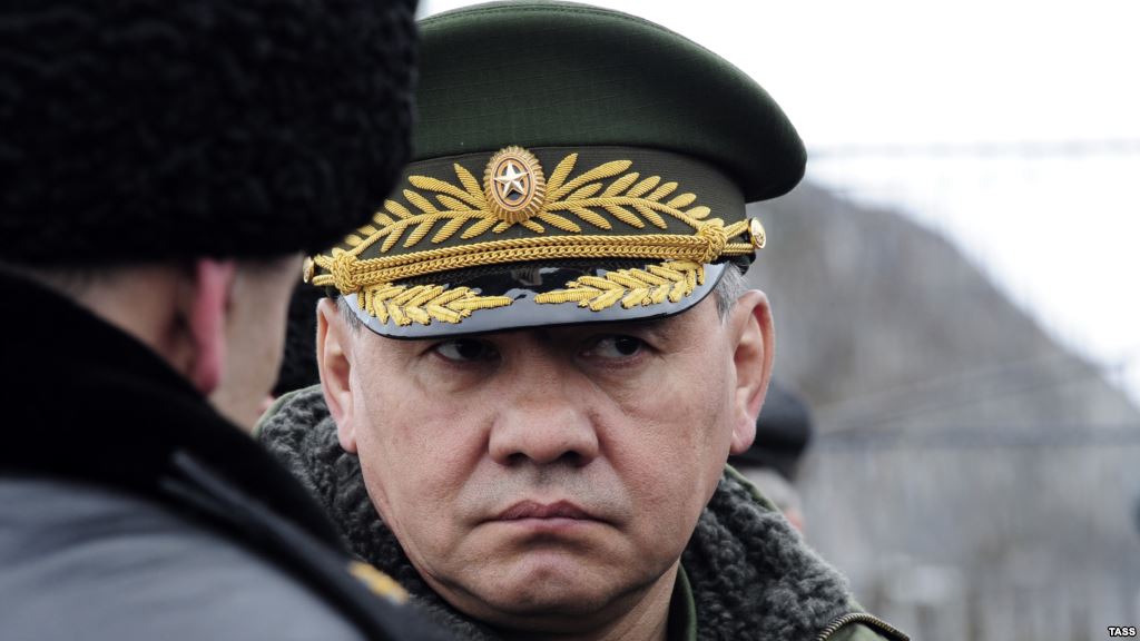 Russian Defense Minister Sergei Shoigu