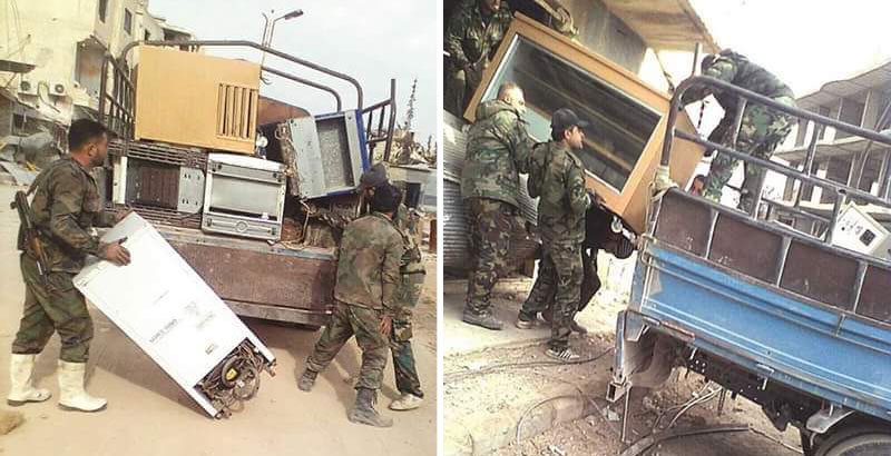 Do Syrian Soldiers Loot Towns Liberated from Terrorists? (Photo)
