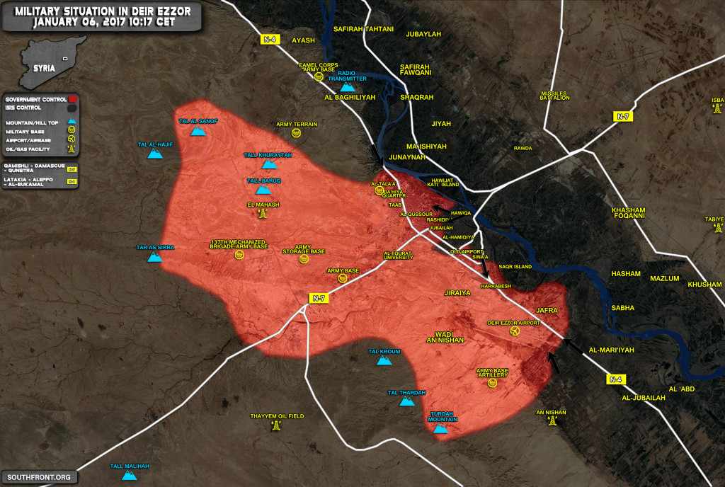 Syrian Army Repels Another Series Of ISIS Attacks In Deir Ezzor (Map Update)