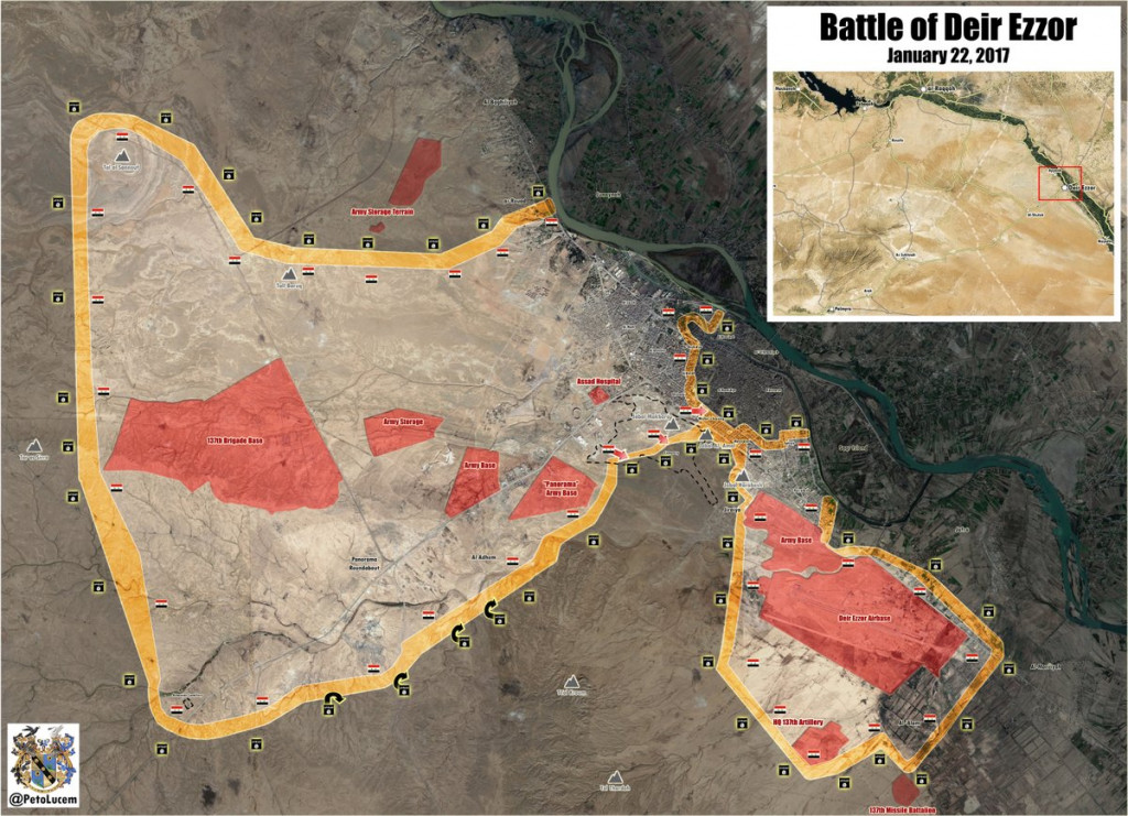 Govt Forces Recapture Key Hill In Deir Ezzor, Besiege ISIS Units Dividing Govt-Held Pockets - Reports