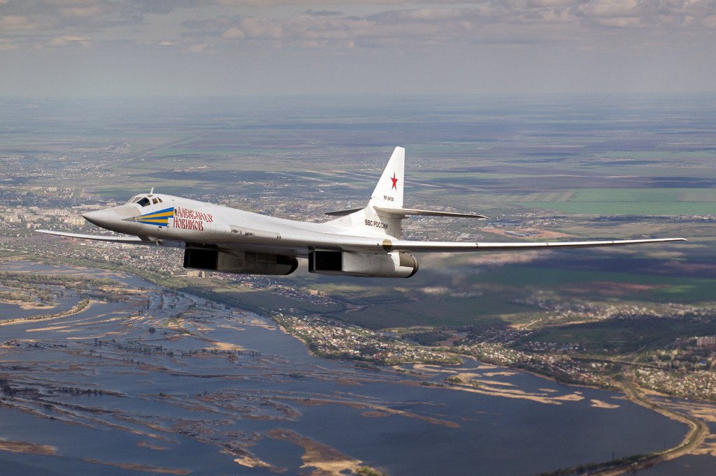 A Tupolev Tu-160 Blackjack strategic bomber