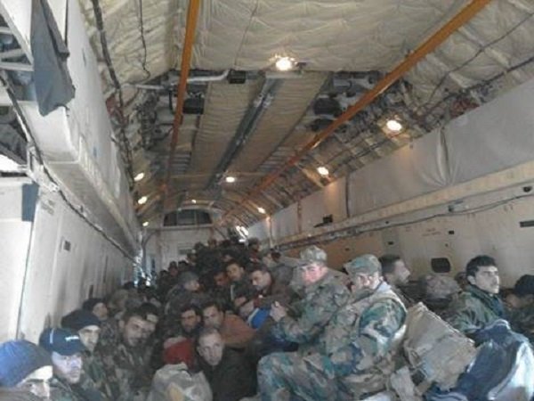 Syrian troops are heading to Deir Ezzor via plane