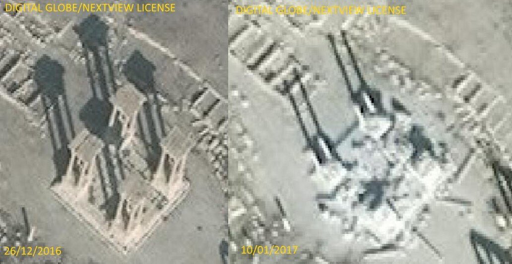 ISIS Destroys Part of Roman Amphitheater in Palmyra (Photos)