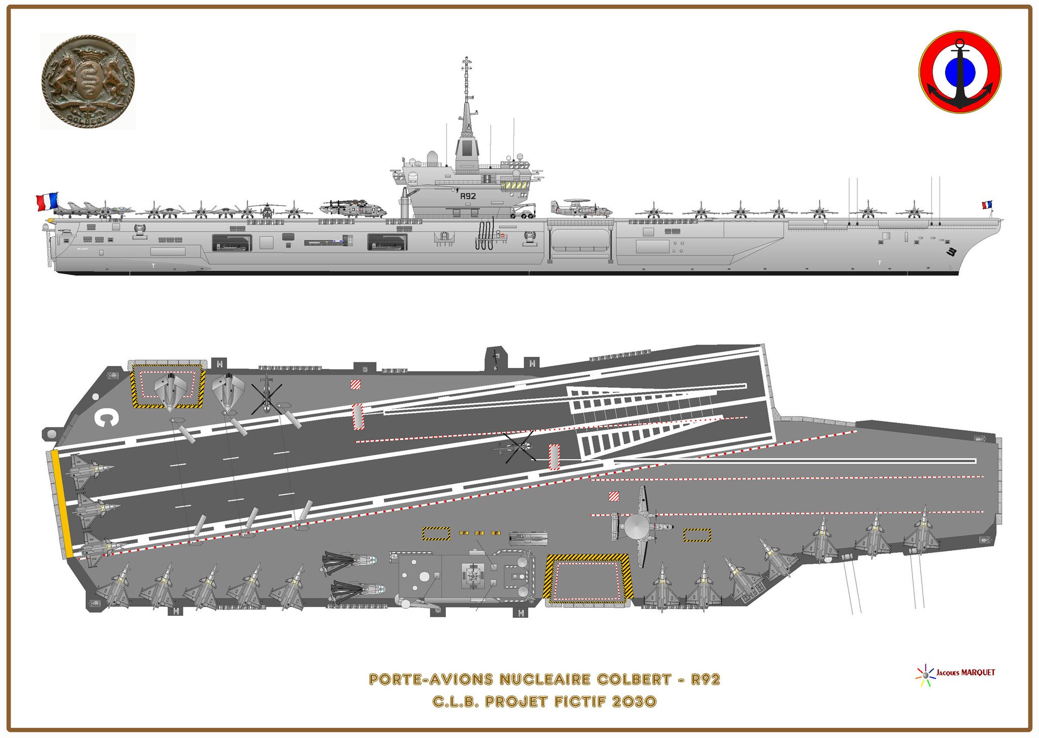 France Meets with Some Difficulties in Design of Its New Aircraft Carrier