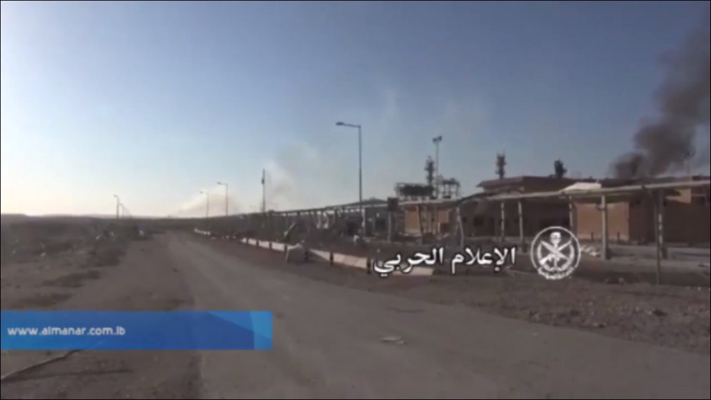 Fire Rages In Hayan Gas Facility Liberated From ISIS In Syria's Homs Province (Video, Photos)