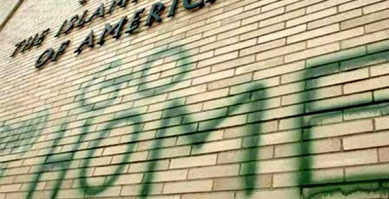 FAKE HATE CRIME: Wisconsin College Student Puts Anti-Muslim Graffiti on Own Door to Get Attention