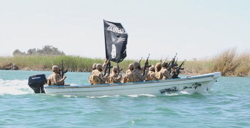 Fight against River Flotillas of ISIS in Iraq