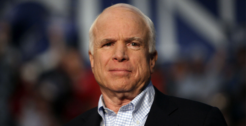 John McCain Calls on Donald Trump to Send Lethal Weapons to Ukraine