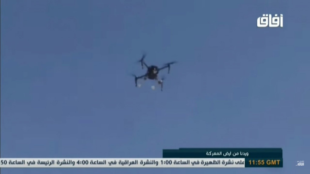 Footage: Iraqi Security Forces Use Armed Quadcopters Against ISIS In Mosul