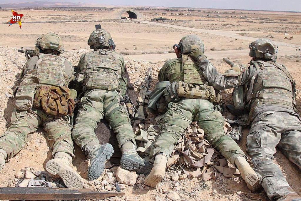 More Photos Of Russian Special Operations Forces In Palmyra