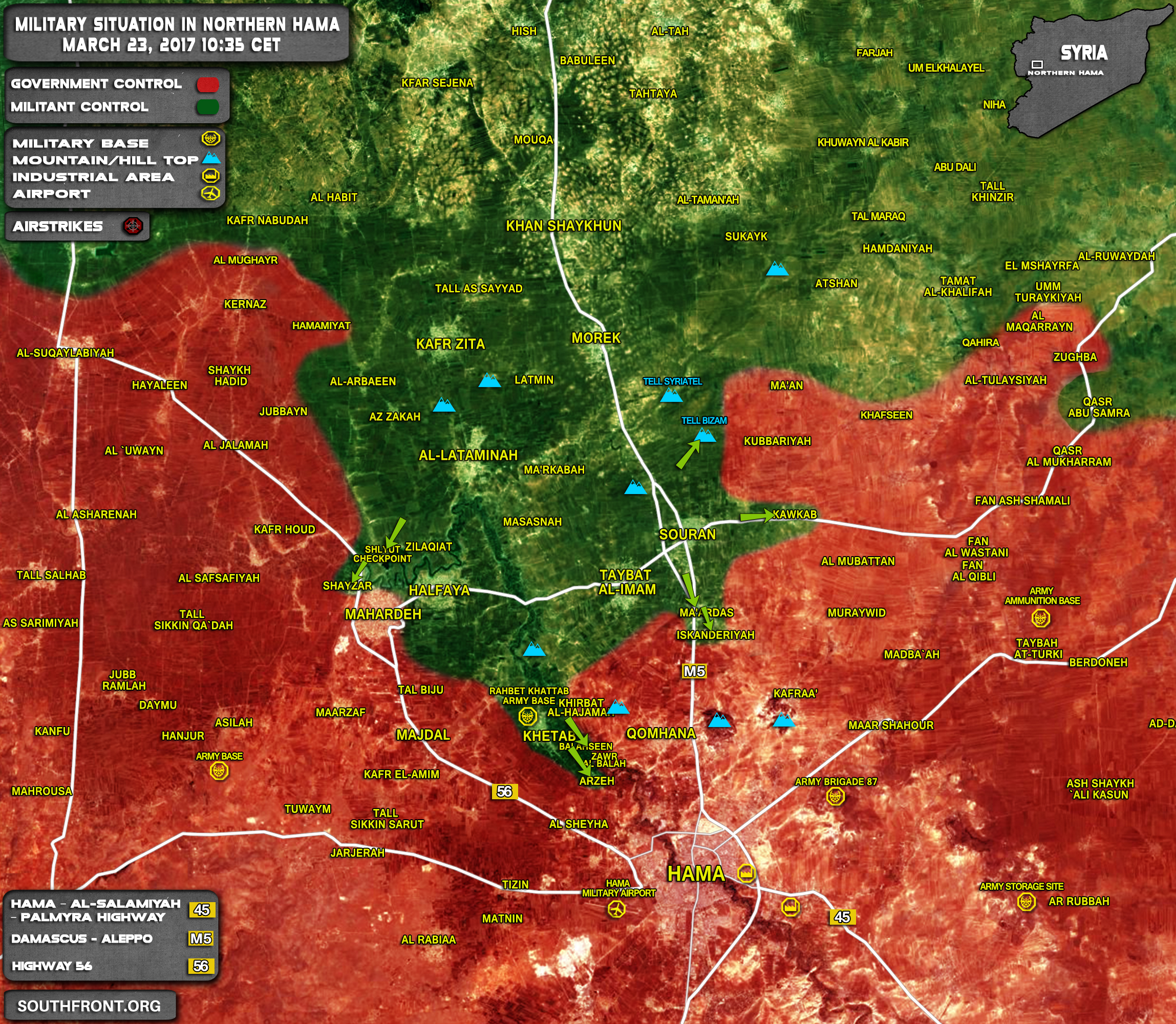 Hayat Tahrir al-Sham-led Forces Seize More Villages In Northern Hama, Deploy Closer To Provinicial Capital