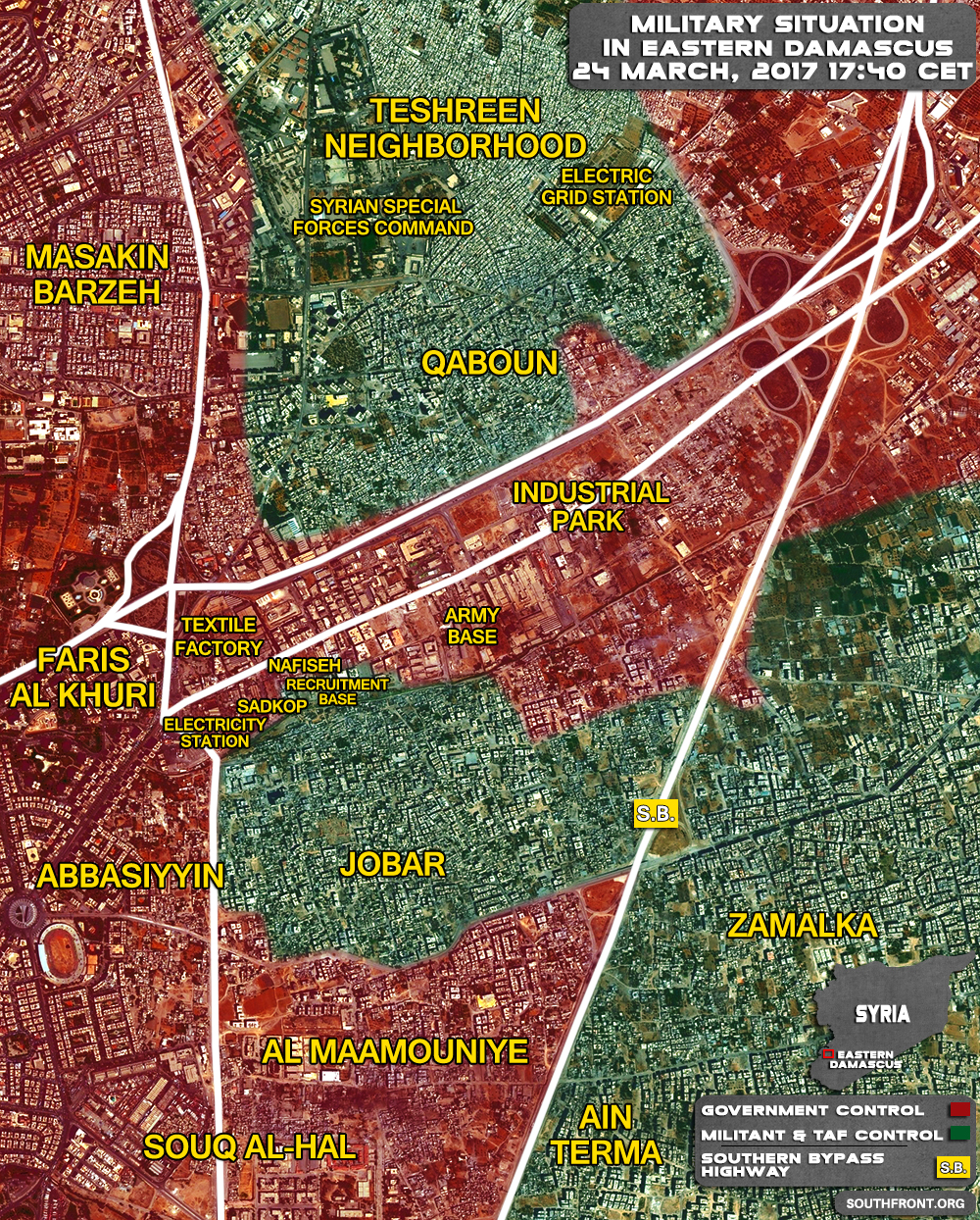 Syrian Army Reversed All Militant Gains In Eastern Damascus (Map, Videos)