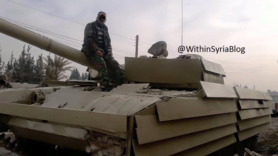 Syrian Military Develops New Effective Tank Armour