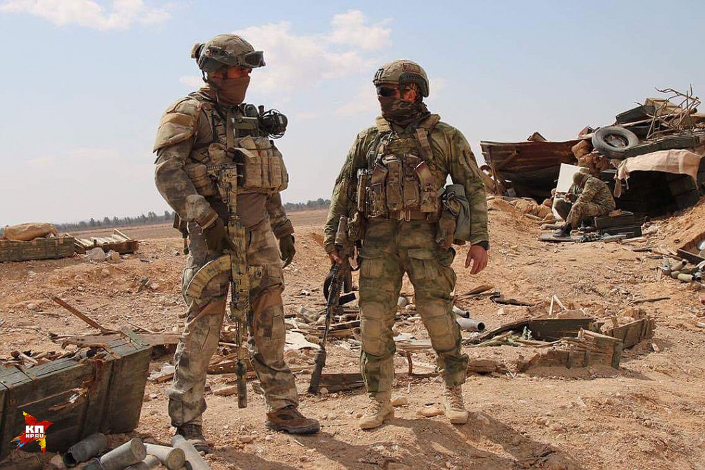 More Photos Of Russian Special Operations Forces In Palmyra