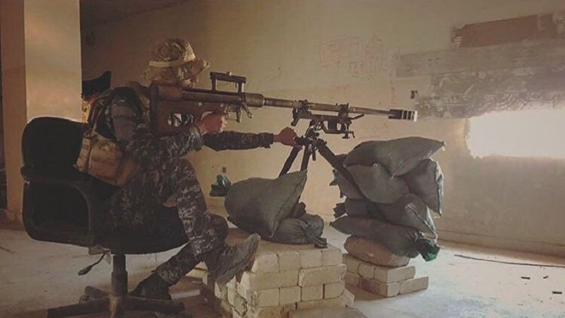 ISF sniper in western Mosul