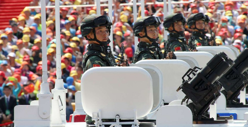 China May Reduce 5 of 18 Army Groups of Its Land Forces