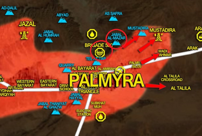 Syrian Army Retakes Al-Mazar Mountain North Of Palmyra