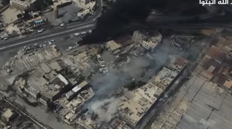 A screenshot from the video