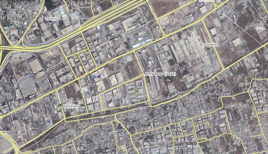Map of the Qabun industrial area. Click to see the full-size image
