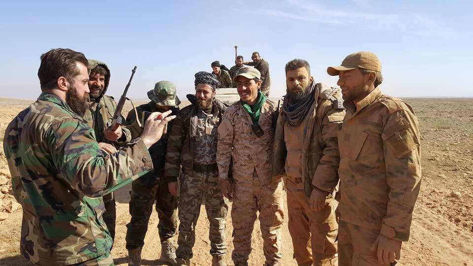 FILE IMAGE: Members of Liwa al-Quds
