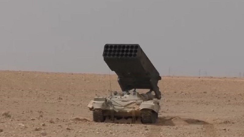 A screenshot from ANNA News' video