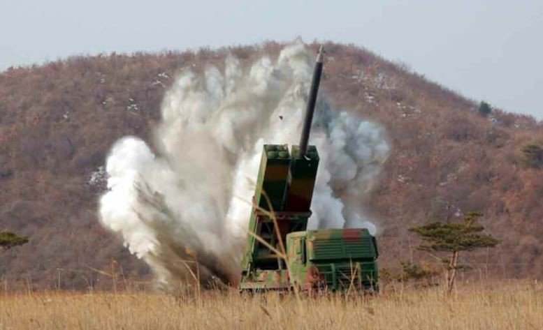 March 3rd, 2016 test firing of indigenously manufactured 300mm MLRS system based on a Chinese heavy truck chassis, and possibly the Chinese SY-300 guided rocket.