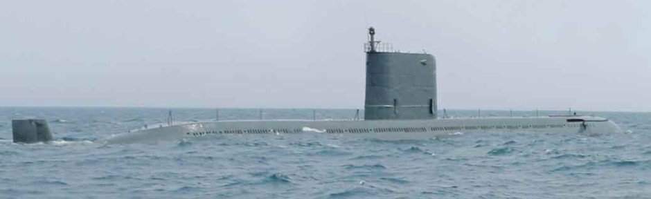 Sinpo Class submarine. It is hypothesized that one KN-11 SLBM may be housed as to fire vertically up through the rear section of the conning tower.