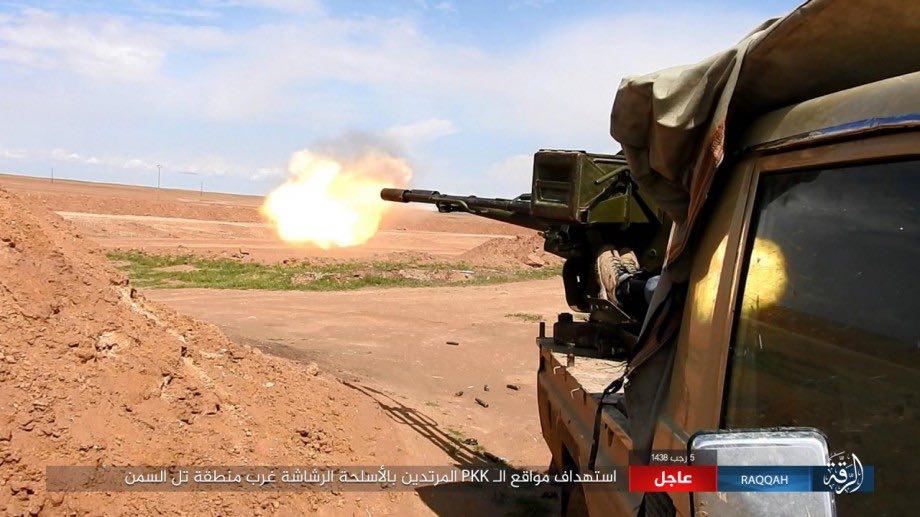 ISIS militants are in the area of the Tabqa Airbase