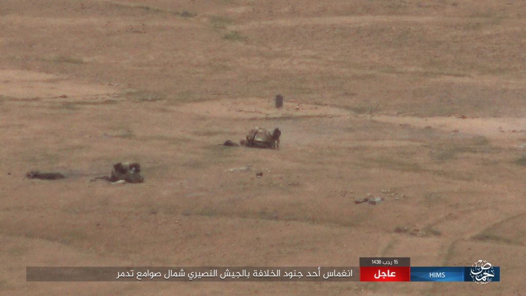 ISIS Attacks Syrian Army Near Palmyra