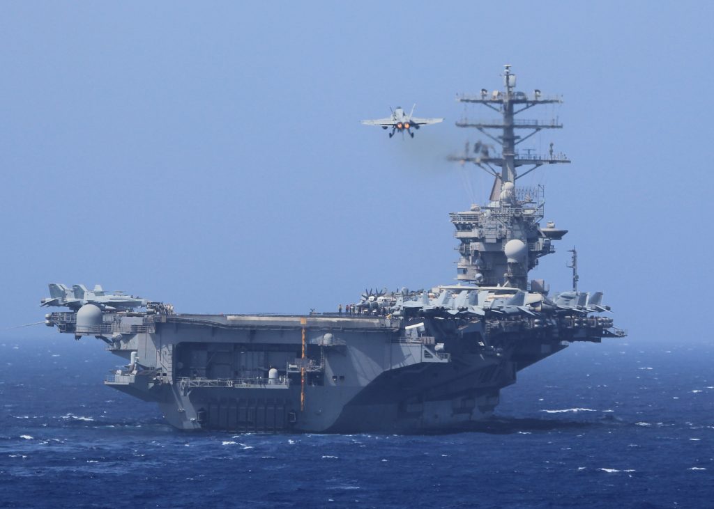 US Navy Deploys Third Aircraft Carrier Towards North Korea