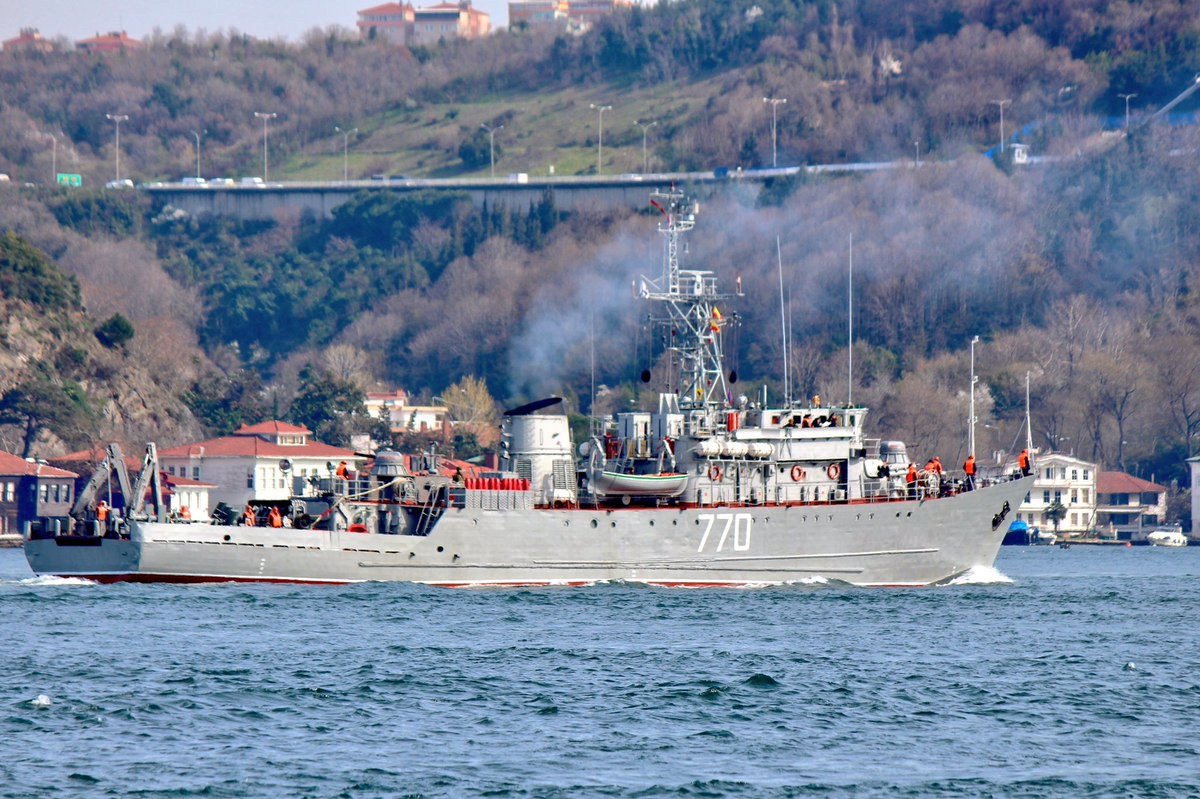 11. 800-ton seagoing minesweeper to strengthen the Mediterranean Operational Union, Bosphorus, March 24, 2017 (photo Yörük Işık)