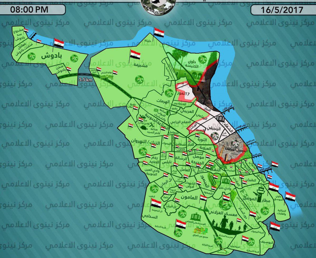 Iraqi Army Captures Major Part Of Al-Rifai District In Western Mosul (Maps, Videos)