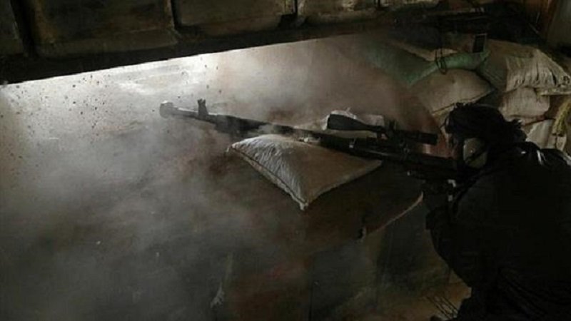 Jaish al-Islam member (Photos by AFP)