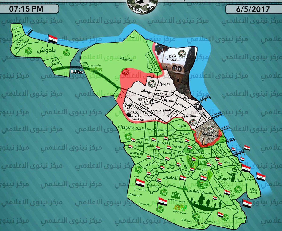 Iraqi Army Liberats Al-Mushirfa Area Of Mosul From ISIS