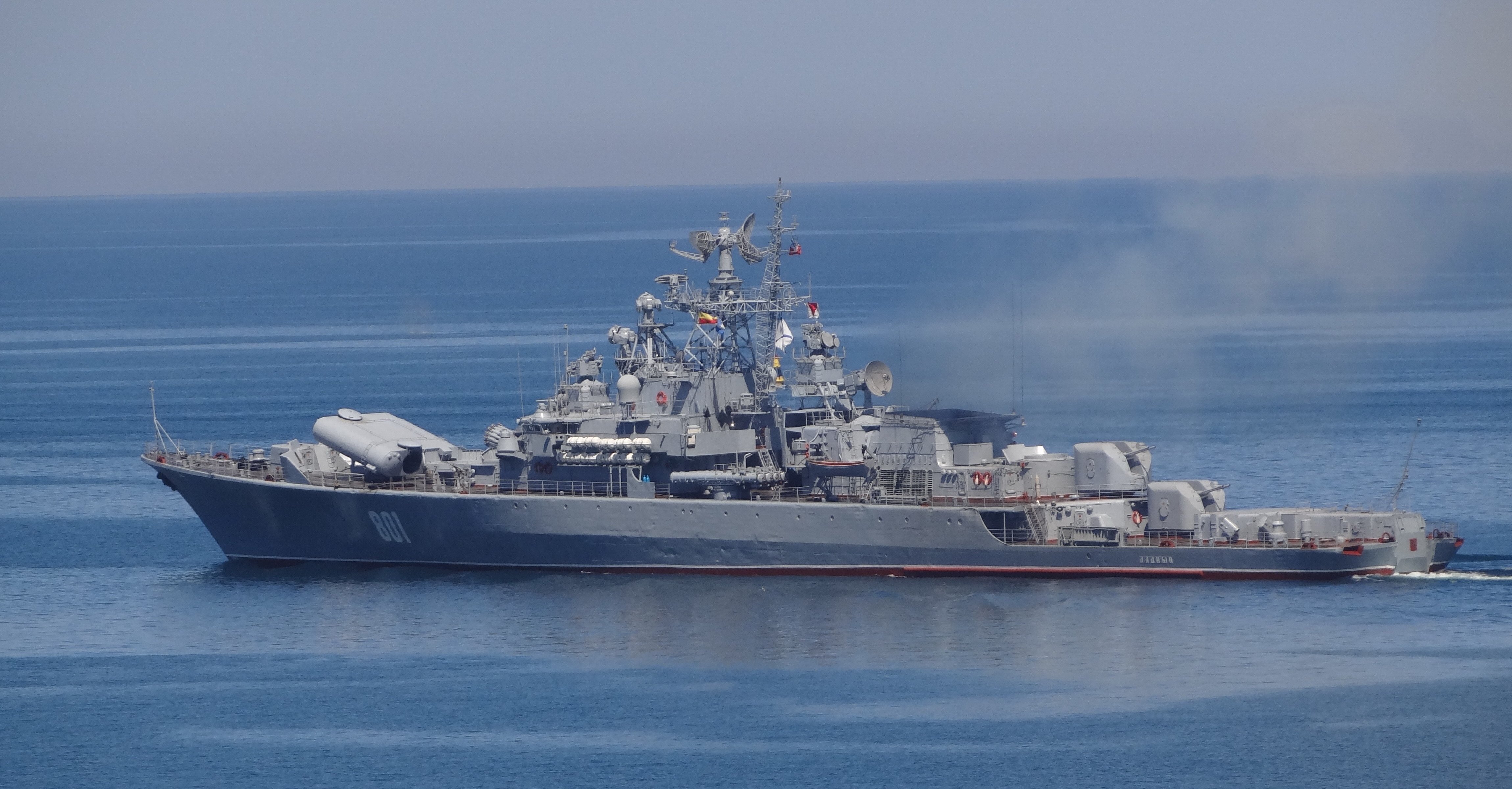 8. “Ladnyi” launch of 86RU missiles, July 24, 2015 (photo Doctor from forums.airbase.ru)
