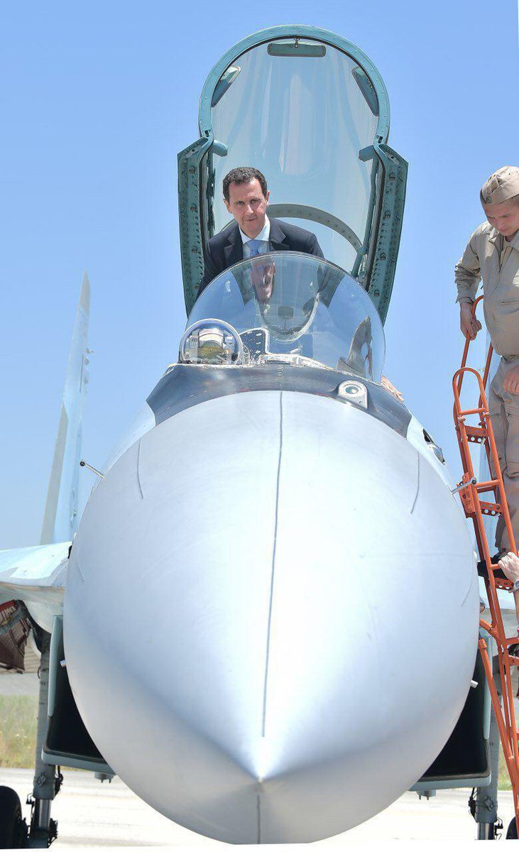 President Assad Visited Russian Khmeimim Air Base In Syria (Photo Report, Video)