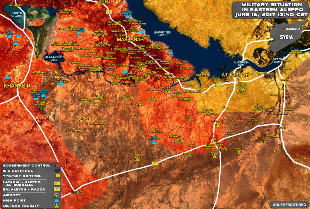 Tiger Forces Liberate 3 More Villages In Raqqah Province (Map Update)