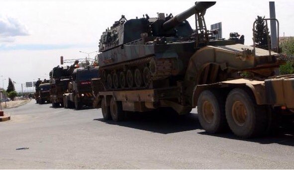 Turkey Deploying Howitzers And Vehicles To Northern Syria For Alleged Attack On Kurdish-held Afrin Area (Video, Photos)