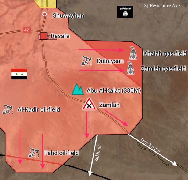 ISIS Retreating From More Areas In Southern Raqqah Countryside
