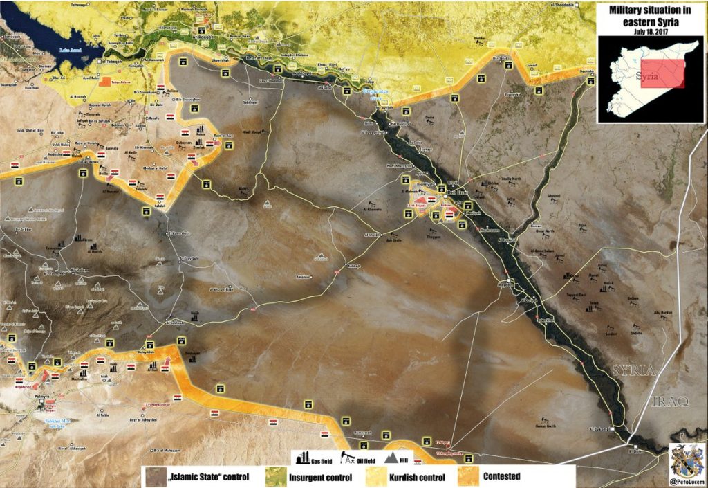 Syrian Army Advances On Strategic ISIS-held Town Of Sukhna, Gets Control Over Hills Near It (Map)