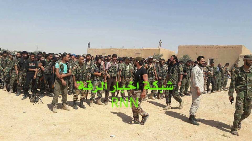 Photo Confirmation: Tiger Forces Fighters In Ukayrshah And Dahlah Villages Near Euphrates River In Raqqah Province