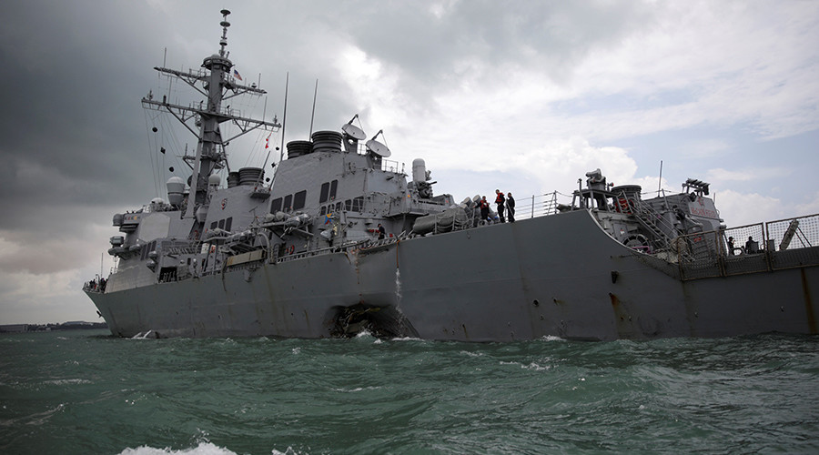 US Navy Recovered Remains Of 10 Sailors Killed In USS John S. McCain Collision