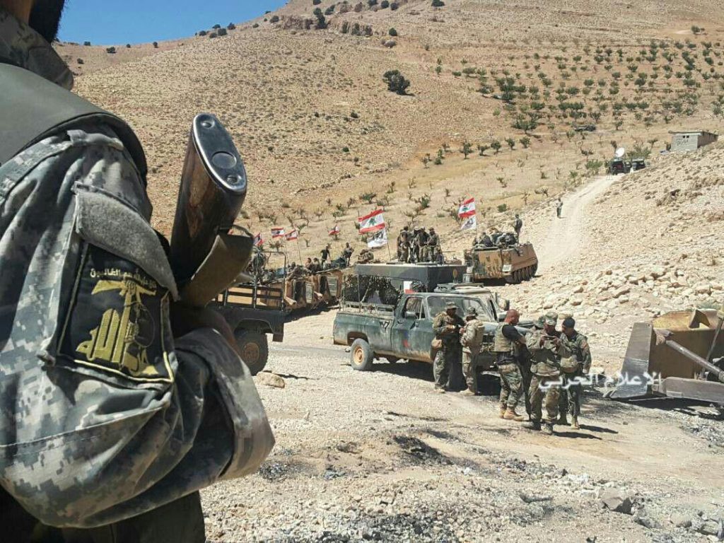 Photo Report: Hezbollah, Syrian Army And Lebanese Army At Recently Liberated Border Area Between Syria And Lebanon